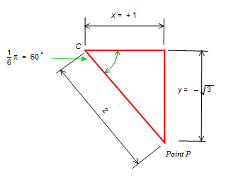 How do you convert θ=11pi/6 to rectangular form? | Socratic